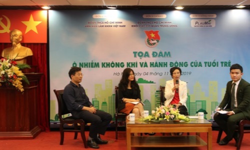 Tọa đàm “Ô nhiễm không khí và hành động của tuổi trẻ”